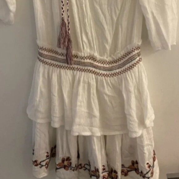 Surf Gypsy White Dress or Coverup Size Medium M - Picture 2 of 4